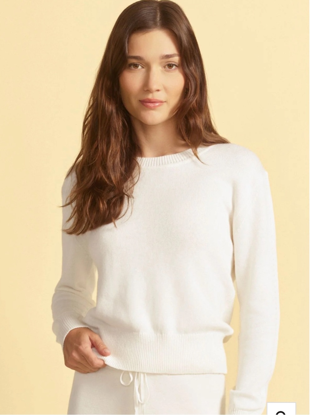 NWT Kilte Clara Pullover - starch size 1